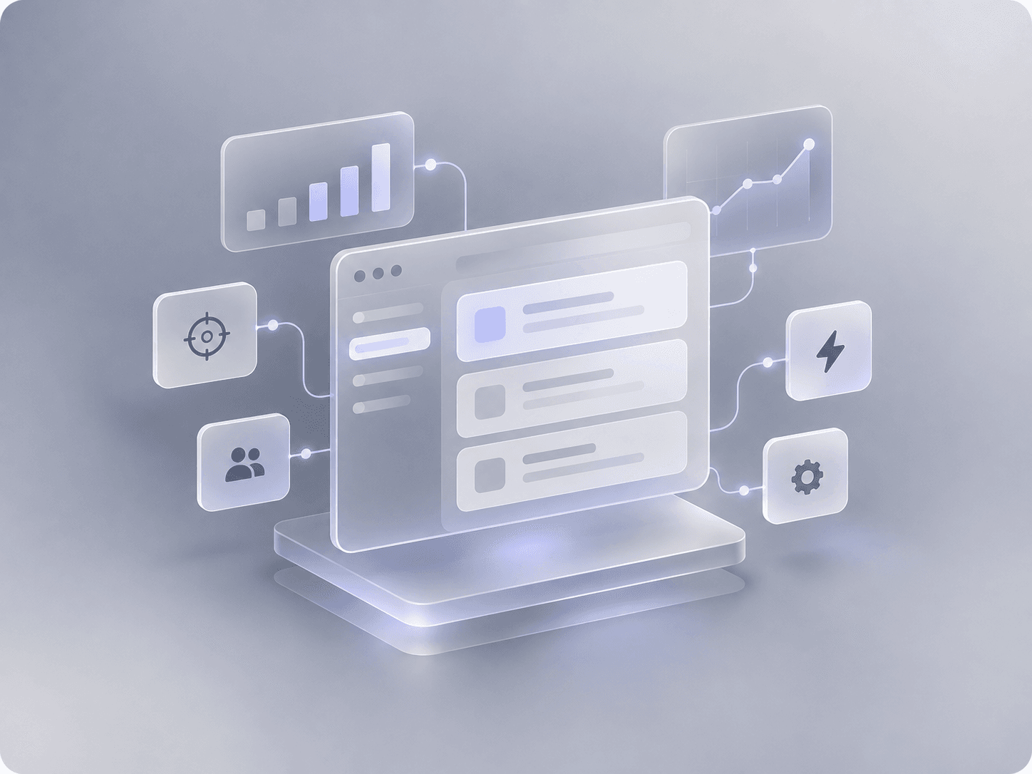 Scalable interface dashboard